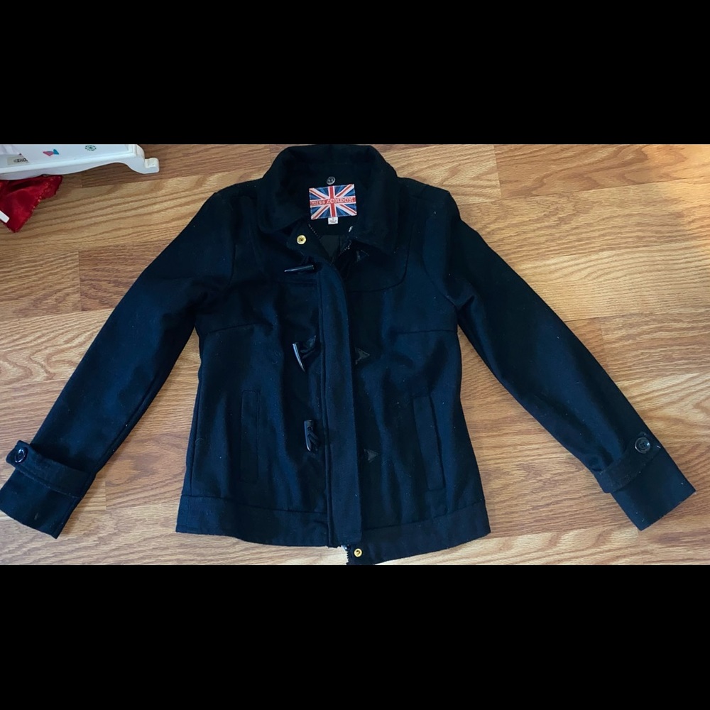 Miss London Black Coat